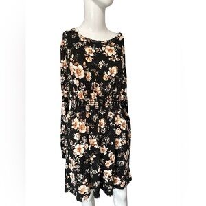 Apples & Iris Floral Dress